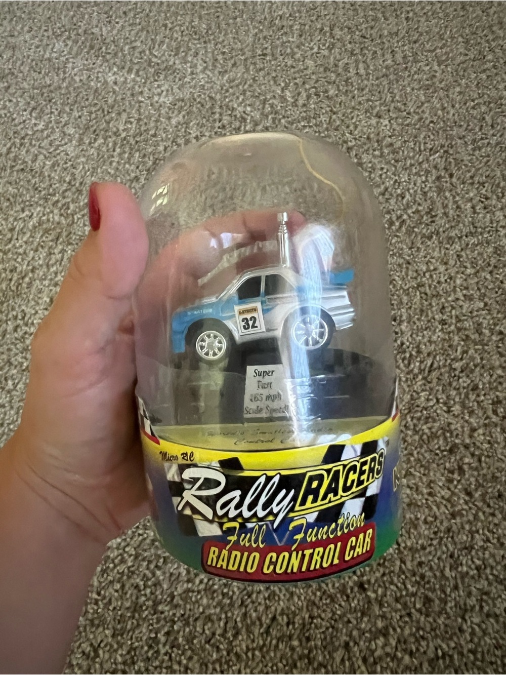 Rally Racers Full Function Radio Control Car - Blue/White